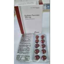 GMP Certificated Healthcare Supplement Tablets Sulfate Ferrous